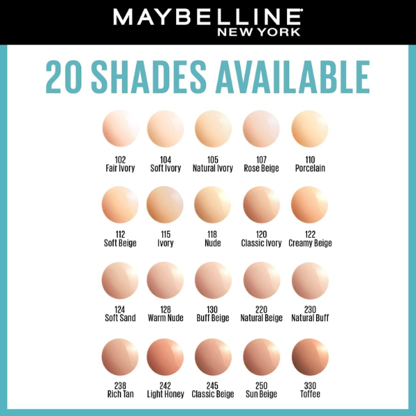 Maybelline New York Fit Me Matte + Poreless 